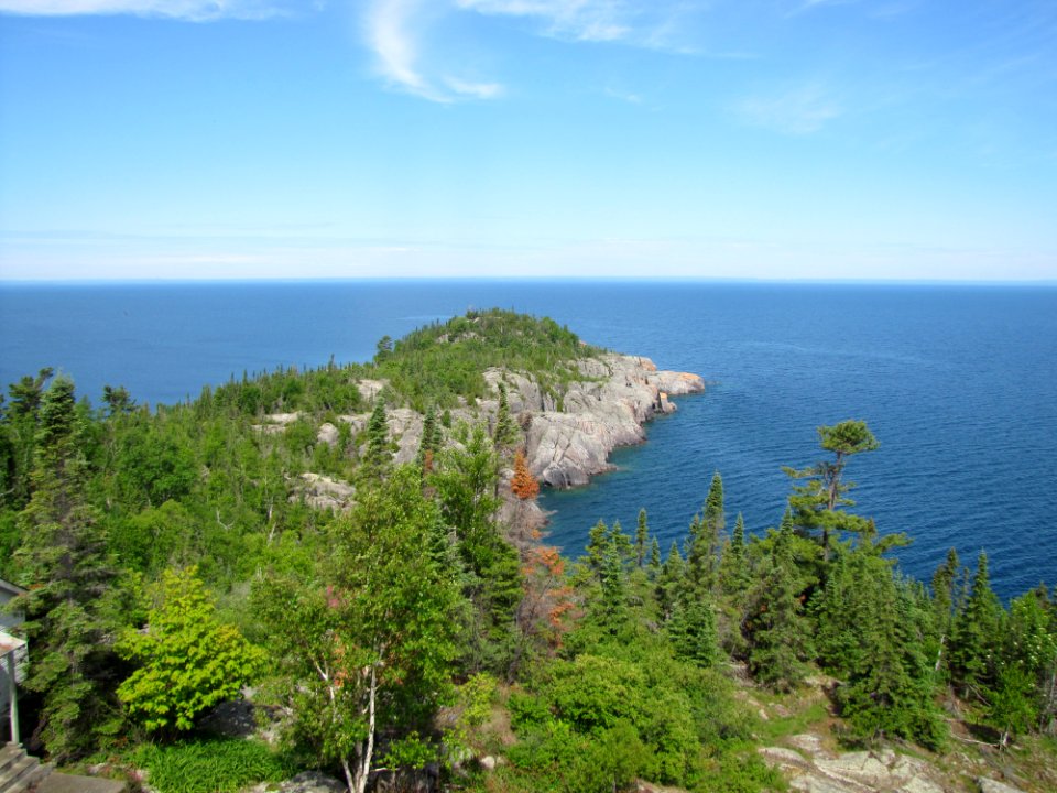 Lighthouse Island landscape