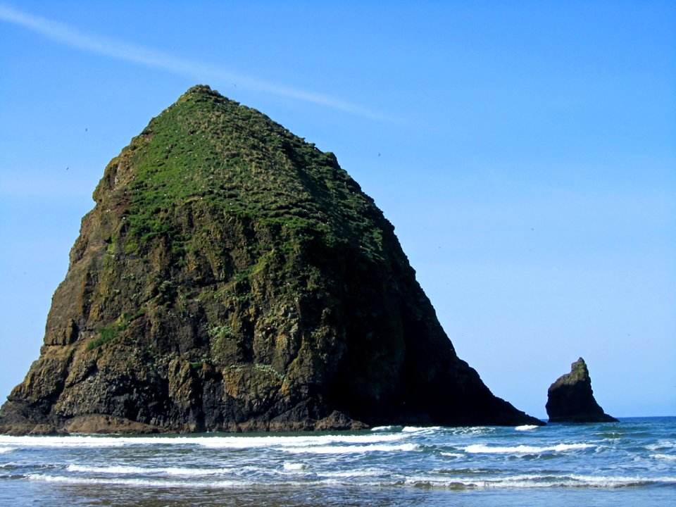 Cannon Beach at Pacific Coast In OR