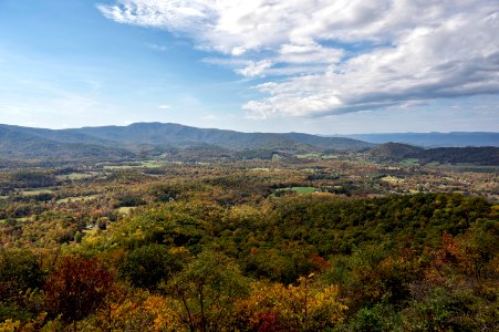 Fall Colors from Gooney Manor Overlook