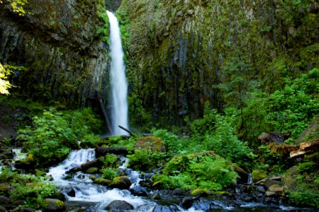 Dry Creek Falls, Oregon photo