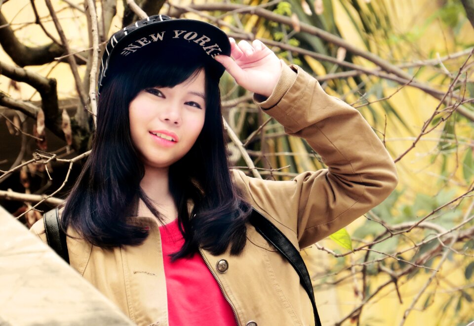 Asia cap aotumn