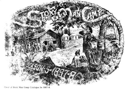 Ad for Skyland (Historic illustration)