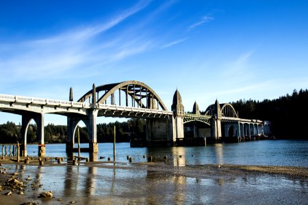 Siuslaw River Bridge, Oregon photo