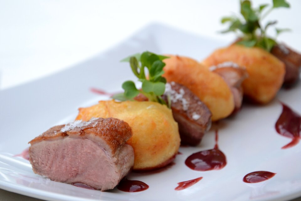 Duck plum food