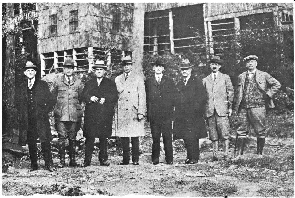 States Park Conference attendees (Historic photo)