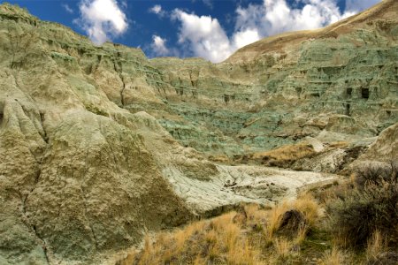 Blue Basin in the Sheep Rock Unit of the John Day National Monument, Oregon photo