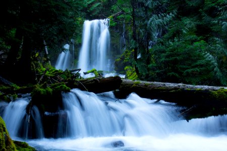 Downing Creek Falls, Oregon photo