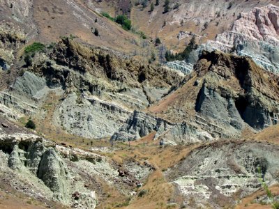 Sheep Rock Unit at John Day Fossil Beds NM in OR