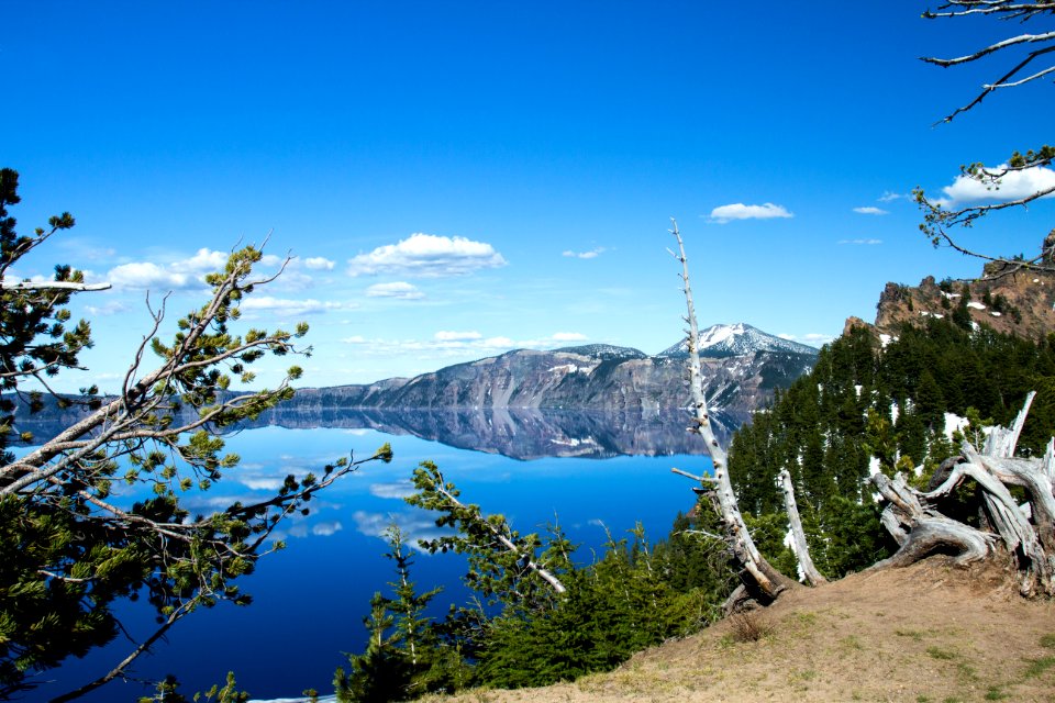Crater Lake in June, Oregon
