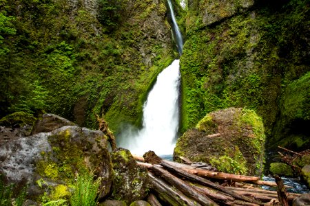 Wahclella Waterfall, Oregon