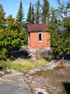 Out buildings at Huron National Wildlife Refuge