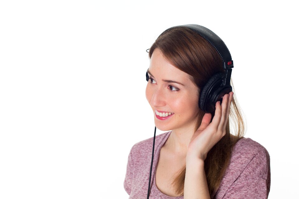 Music listen to relaxes