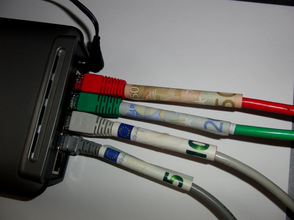 Netz - Switch und Geld