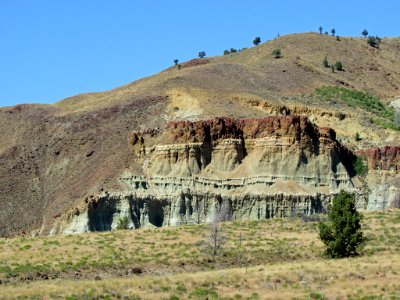 Sheep Rock Unit at John Day Fossil Beds NM in OR