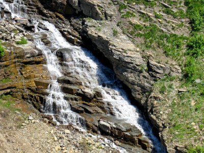 Waterfall at Glacier NP in Montana