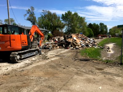 5/15/19 - Debris removal in Pacific Junction
