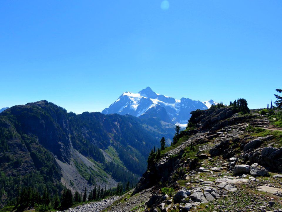 Mt. Shuksan at Mt. Baker-Snoqualmie NF in WA