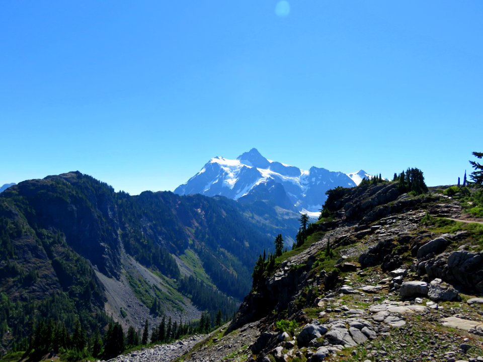 Mt. Shuksan at Mt. Baker-Snoqualmie NF in WA photo