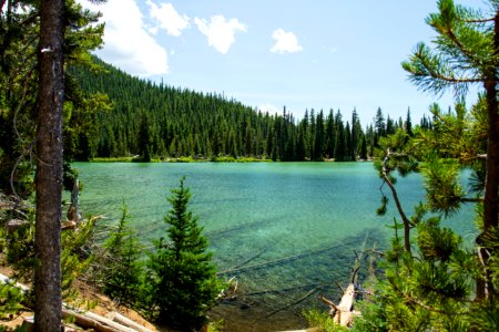 Devil's Lake in summer, Oregon