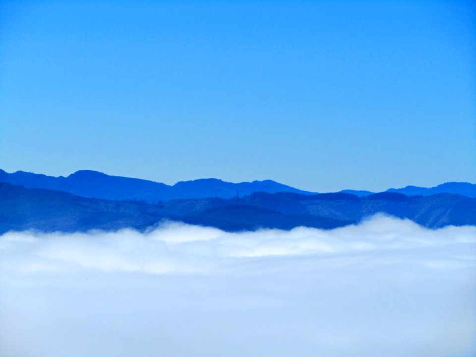 Morning Clouds at Pacific Coast In OR