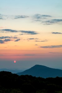 Sunrise - Old Rag View Overlook photo