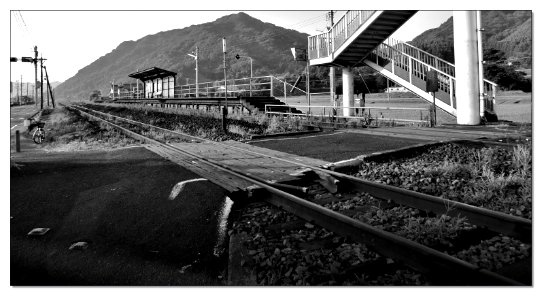 Honmutabe Station, Saga Prefecture. Japan Railways Kyushu