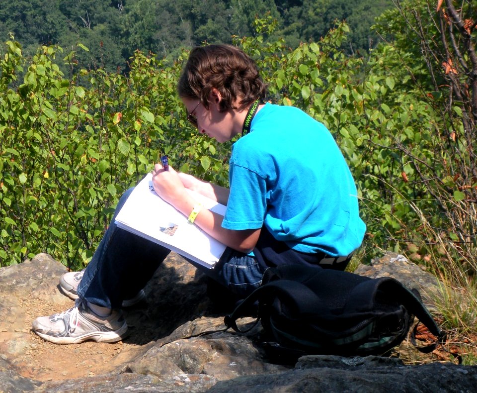 Journaling about discoveries along the trail