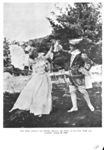 Cake walk at Skyland (Historic photo)