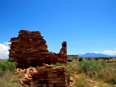 Lomaki Ruin at Wupatki NM in Arizona