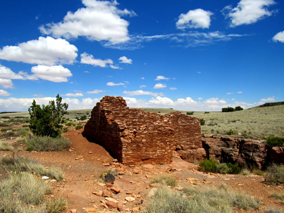 Lomaki Ruin at Wupatki NM in Arizona