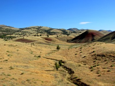 Painted Hills Unit at John Day Fossil Beds NM in OR