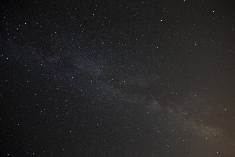 Night sky space photo