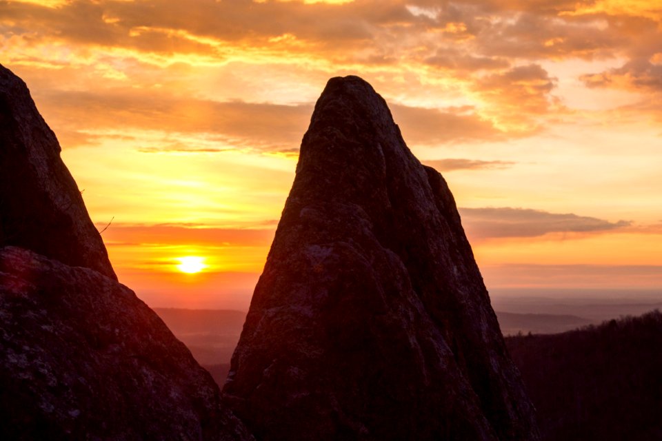Sunrise from Hazel Mountain