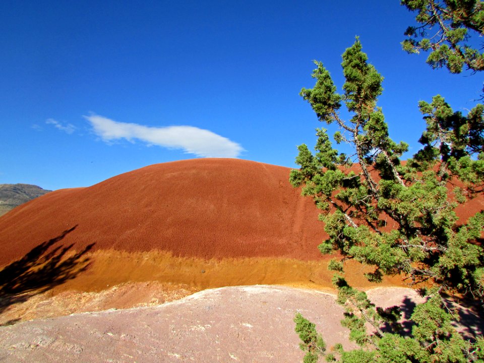 Painted Hills Unit at John Day Fossil Beds NM in OR