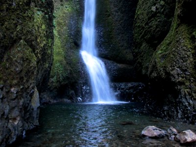Oneonta Gorge at Columbia River Gorge in OR