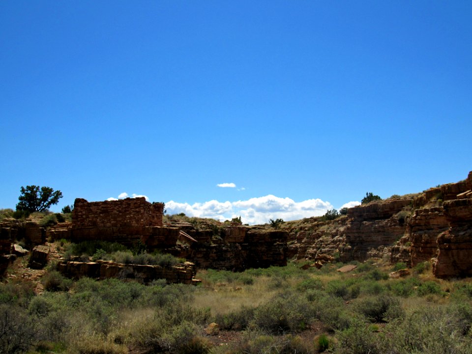 Lomaki Ruin at Wupatki NM in Arizona