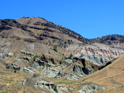 Sheep Rock Unit at John Day Fossil Beds NM in OR