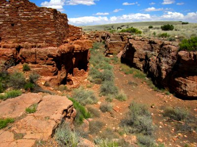 Lomaki Ruin at Wupatki NM in Arizona