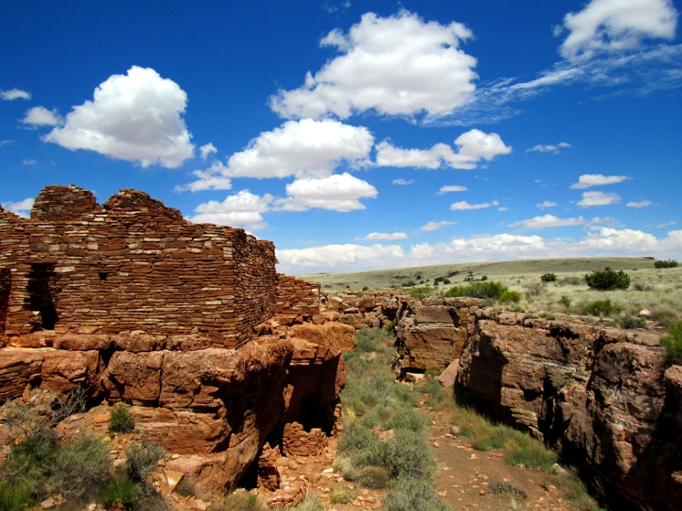 Lomaki Ruin at Wupatki NM in Arizona
