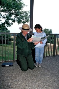 Reviewing Jr. Ranger Booklet