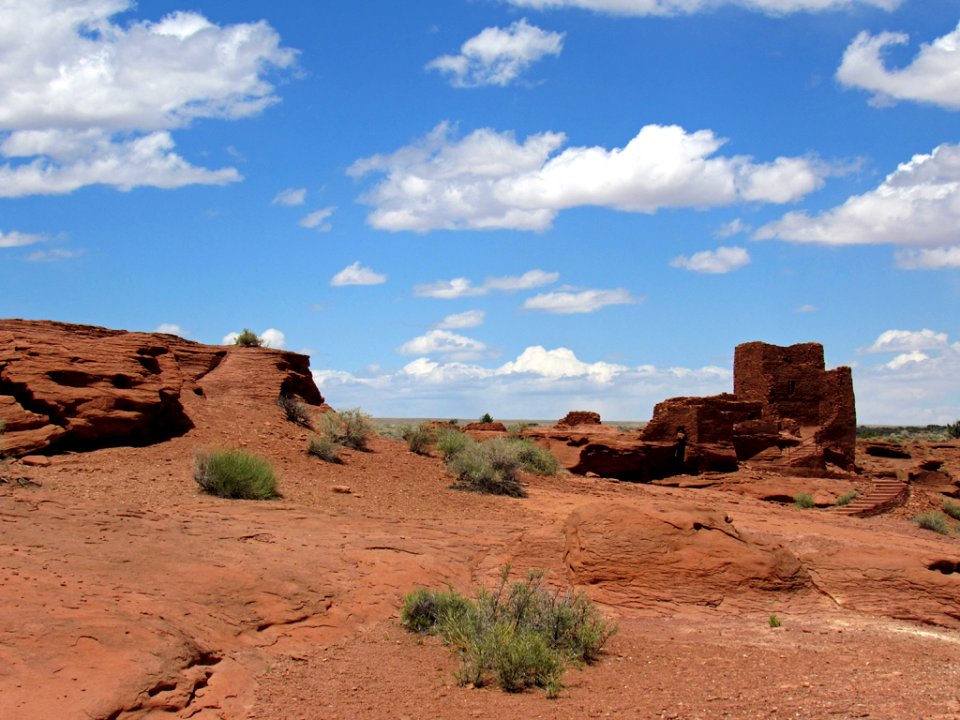 Wukoki Ruin at Wupatki NM in Arizona