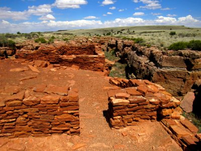 Lomaki Ruin at Wupatki NM in Arizona photo