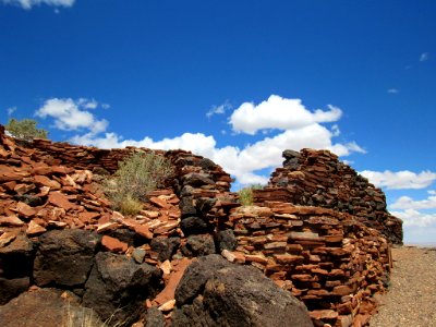 Citadel Ruin at Wupatki NM in Arizona photo