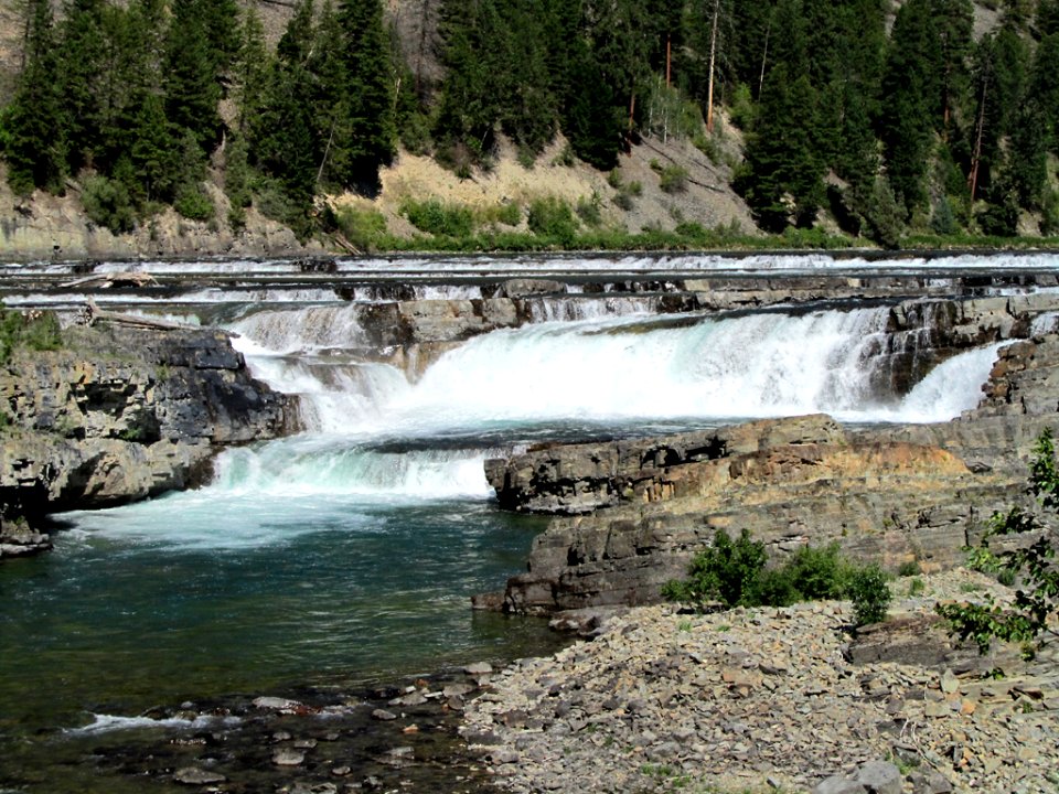 Kootenai Falls in MT