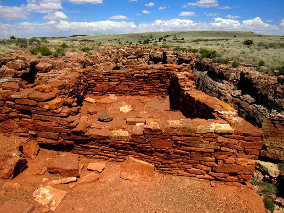 Lomaki Ruin at Wupatki NM in Arizona