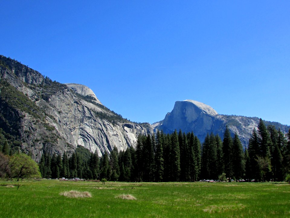 Half Dome at Yosemite NP in CA