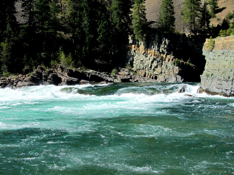 Kootenai Falls in MT