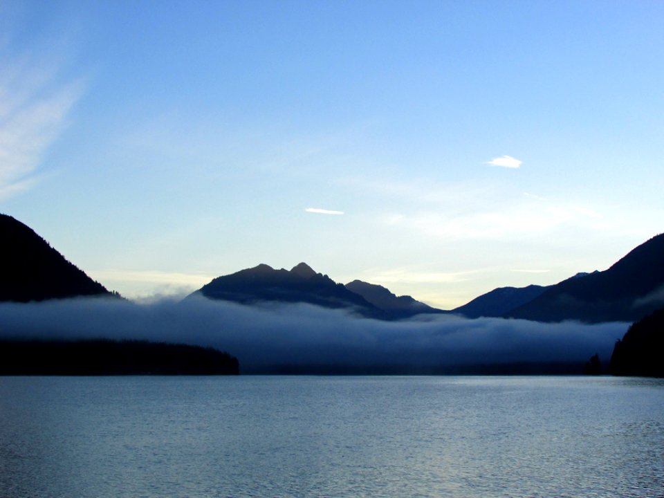 Lake Crescent at Olympic NP in WA