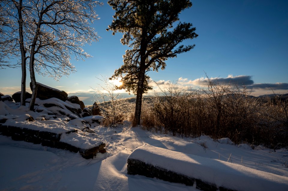 Winter at Hazel Mountain Overlook