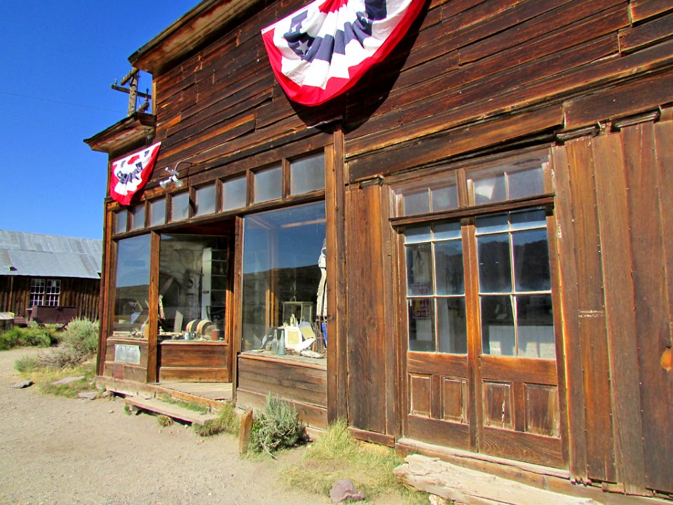 Boone Store at Bodie Ghost Town in CA